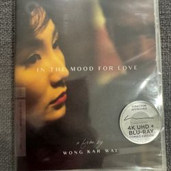 In The Mood for Love (Criterion 4k UHD Blu-Ray) - Sealed, NEW