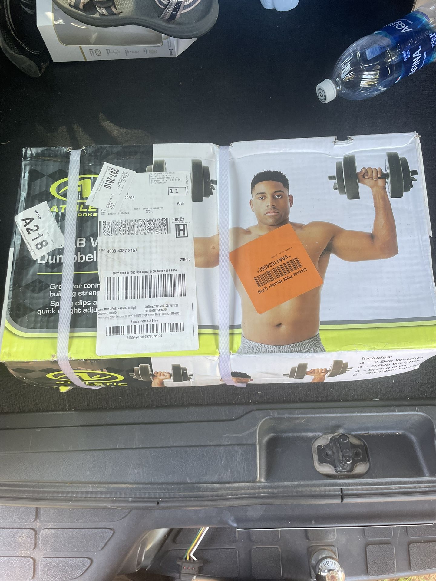 40 lb vinyl dumbbell weights