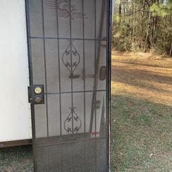 32” X 80” HEAVY DUTY METAL SECURITY DOOR !!!