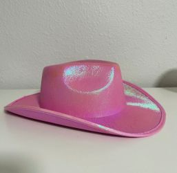 Metallic Pink Cowboy Cowgirl Hat