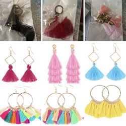 Tassel Earrings, New Five Dollars Each