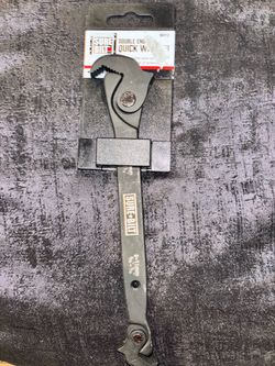 Double end quick wrench