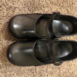 Dansko Mary Jane Clogs - black size 39 (8.5-9)