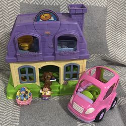 Little people Happy Home with people and accessories