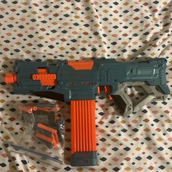 automatic nerf gun with extra bullets