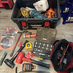 Husky build out, tools, craftsman blower