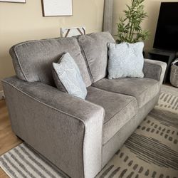 Grey Loveseat