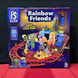 🎢Rainbow Friends PhatStacks 382-Piece Deluxe Buildable Playset from the hit game Rainbow Friends. 