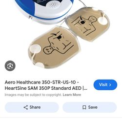 Heartsine SAM 350 Standard AED Kit