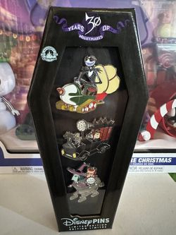 Nightmare Before Christmas 30 Years of Nightmares Pin Set