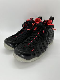 Nike Air Foamposite PRO PREMIUM Black Laser Crimson 2014 Size 10