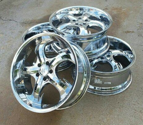 Martin Brothers Shark Tooth Chrome Rims