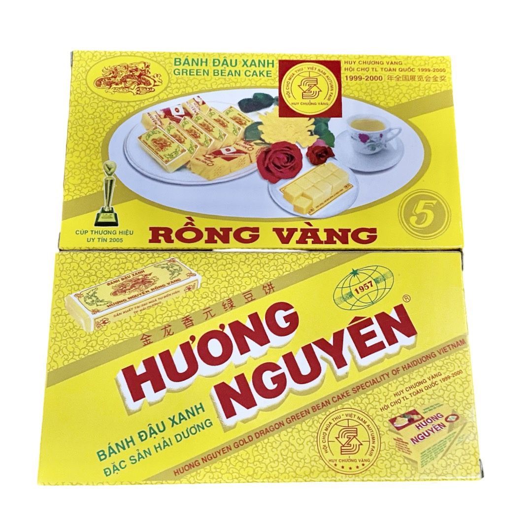 2 Pack Brand New Of Huong Nguyen Green Bean Cakes