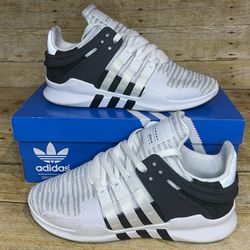 Adidas Equipment ADV Mens Sz 7 White/Gray/Black Athletic Shoes Sneakers w/ Box