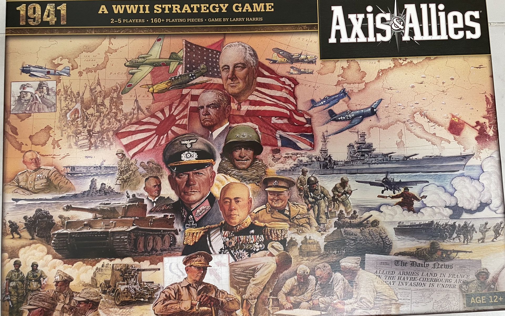 Axis & Allies  1941 Board Game 
