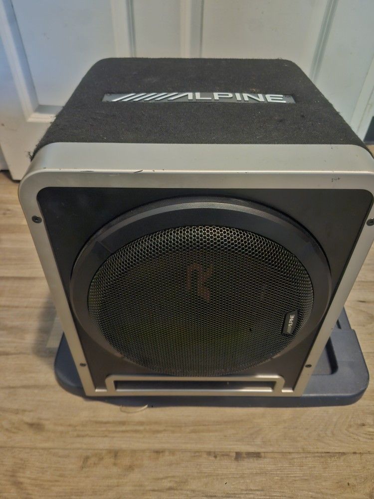 Alpine Halo Type R 12" Speaker In Box