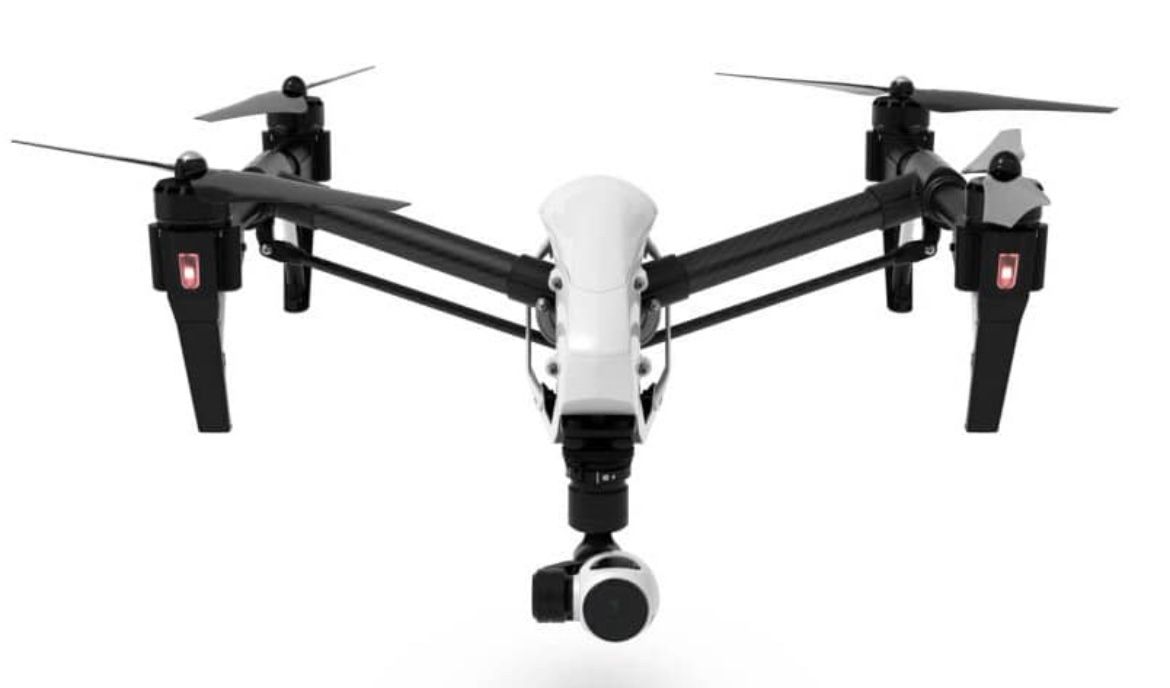 Dji inspire brand new with battery, 2set of propellers, safety case.