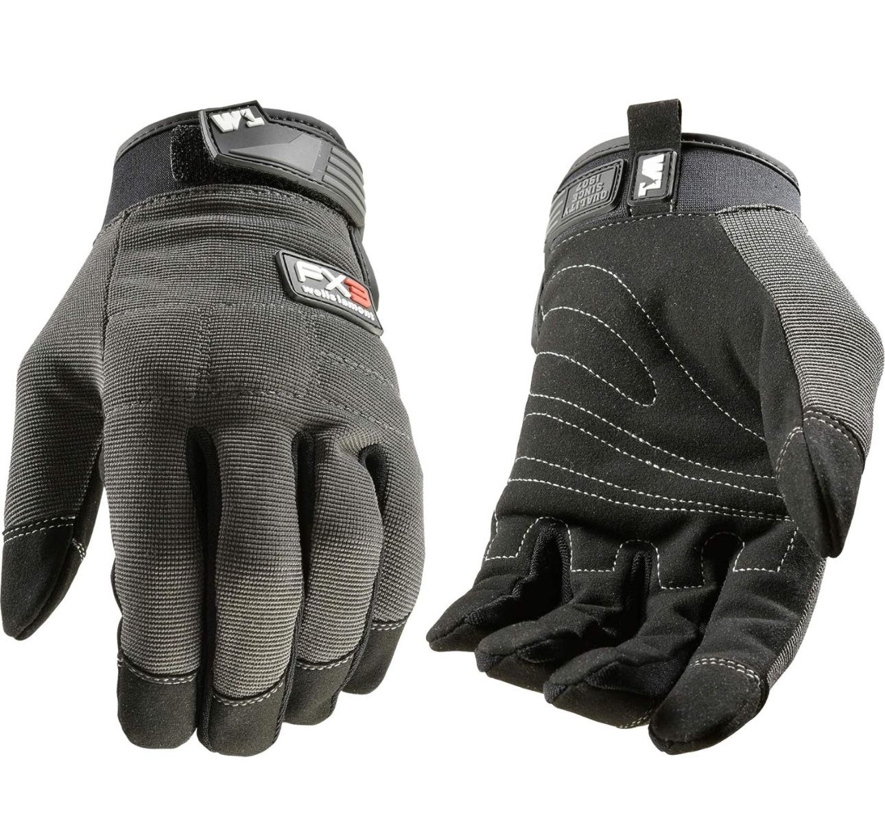 HandCrew Unisex Synthetic Leather Multi-Purpose Gloves Medium / Large ( 1 Pair )