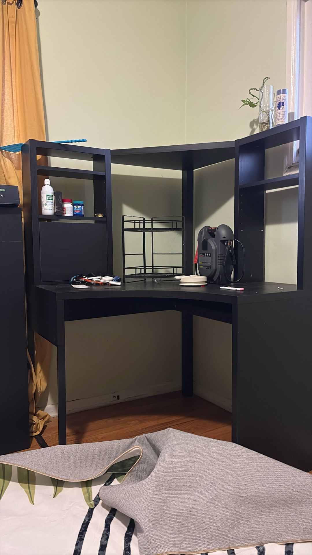 IKEA Computer Desk, Back Board, Bed Frame 
