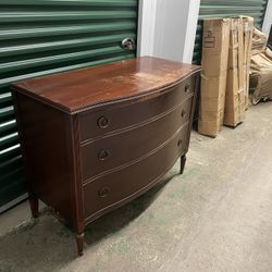 Two Antique Wood Dressers - $225