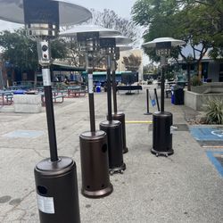 Heaters Tables Chairs 