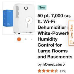 Homelabs dehumidifier 40 pint with pump