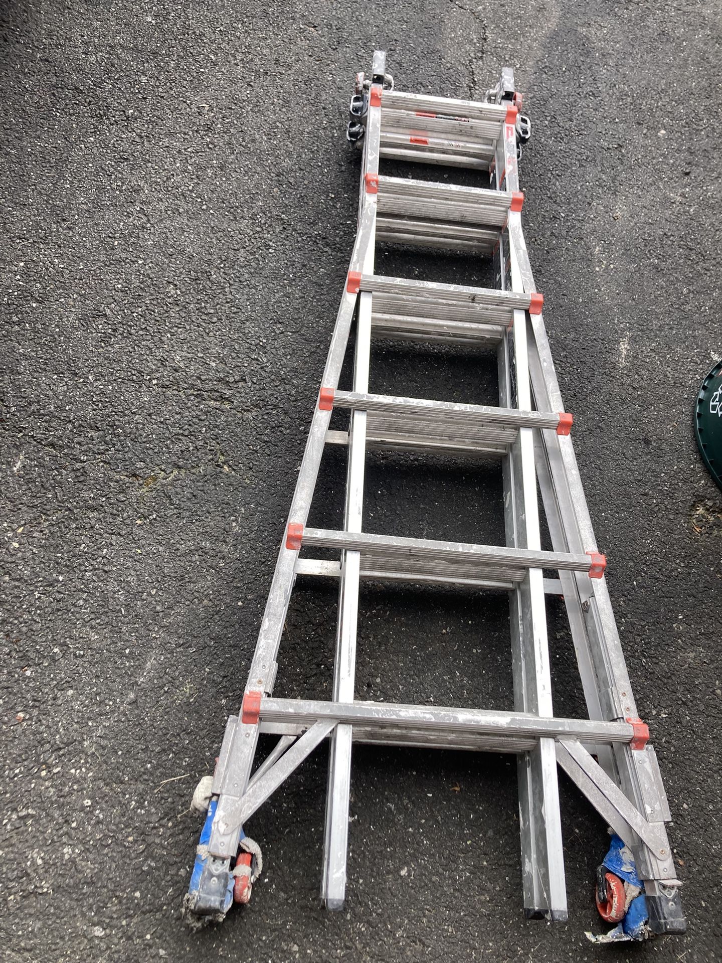 Little Giant Ladders Leveler M26 with Leg Levelers 26-ft Reach Type 1AA - 375 lbs. Load Also available for sale: Milwaukee Hilti Dewalt Ridgid Ryobi
