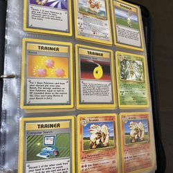 Vintage Pokemon Base Set Lot