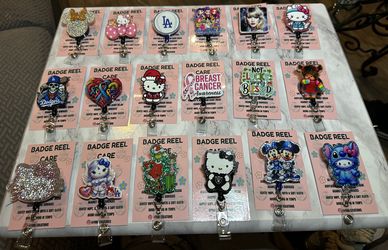 Badge Reels Ready For Pick up