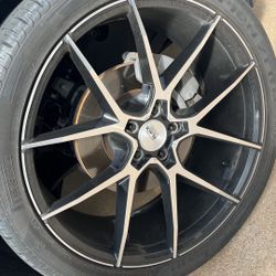 22” Savini Black Wheels/tires/rims