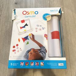 Osmo Genius Kit With Words, Tangram, Masterpiece, Numbers And Newton