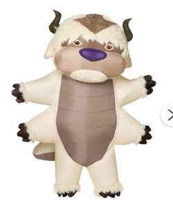 Spirit Halloween Adult Avatar The Last Air Bender Appa Inflatable Costume