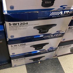 Alpine S-w12d4 On Sale Today!
