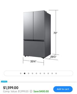 Samsung Stainless Steel French Door Refrigerator