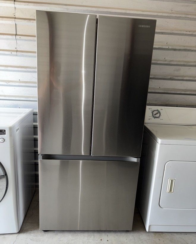 Samsung Stainless Steel Refrigerator And Freezer