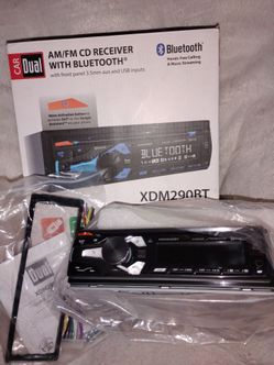 Dual Electronics XDM290BT AM/FM CD Receiver.