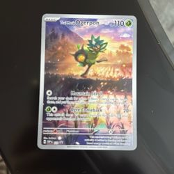 Teal Mask Ogerpon [Pokemon Center] #123 Pokemon Promo