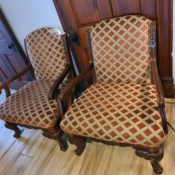 2  Matching armchairs