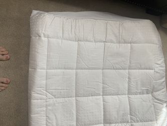 EASELAND Queen Size Mattress Pad Pillow Top Mattress Cover Quilted Fitted  Mattre