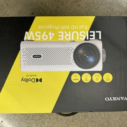 Brand New Unopened VANKAYO LEISURE  495W Projector DOLBY Audio