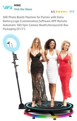 350 Photo Booth Brand New 