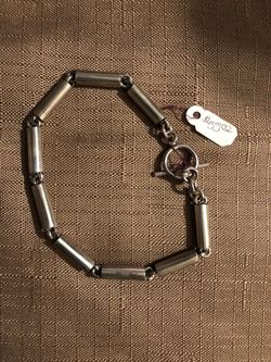 Sterling 7” bracelet