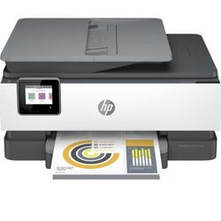 HP OfficeJet Pro 8025e Wireless Color All-in-One
Printer with bonus 6 free months Instant Ink with
HP+ (1K7K3A), Gray