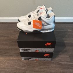 Air Jordan 4 Retro ‘White Cement’ Sizes 10.5, 11.5 & 12.5