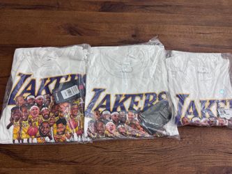 La Lakers 2020 Championship shirts.