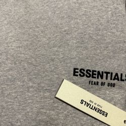 Dark Grey Essentials Hoodie