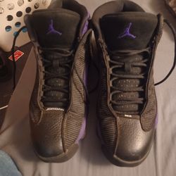 Jordan Black Purple 13s
