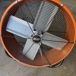 24” Heavy Duty Tilting Drum Fan