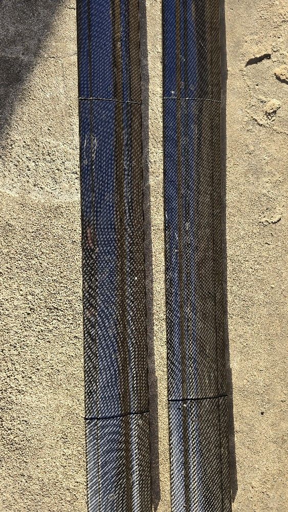 Carbon fiber skirt 68 in 1/2