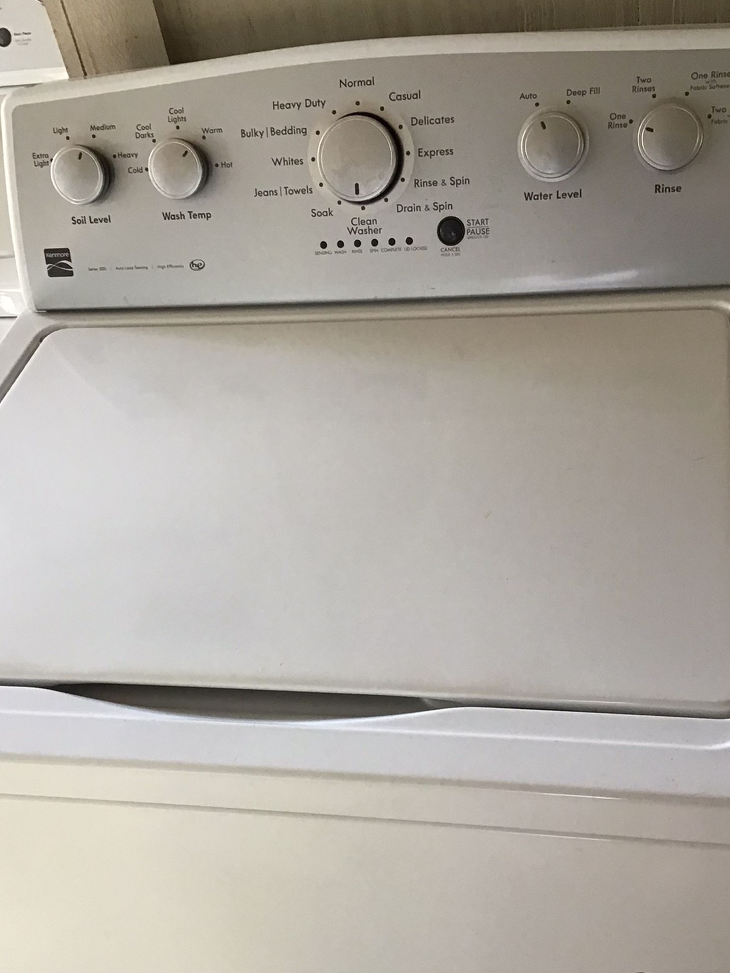 WASHER KENMORE